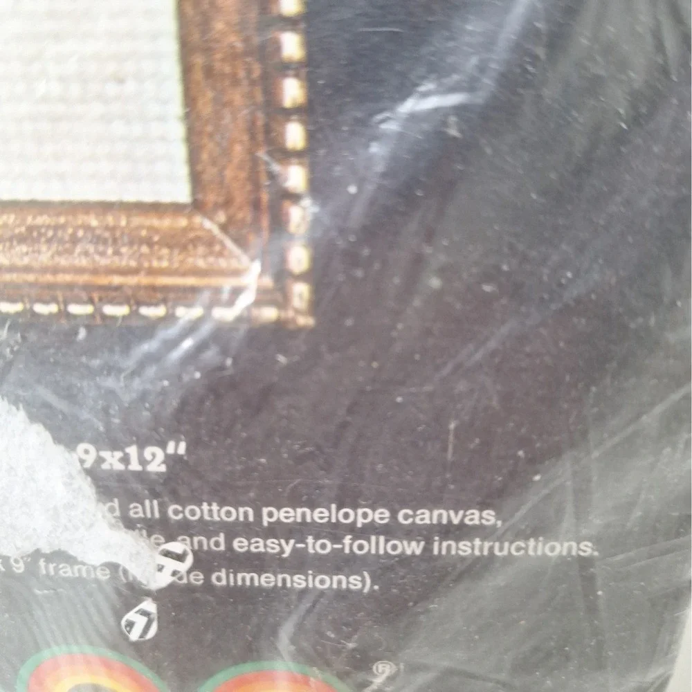 Vintage Sultana Painted Needlepoint Embroidery Kit 